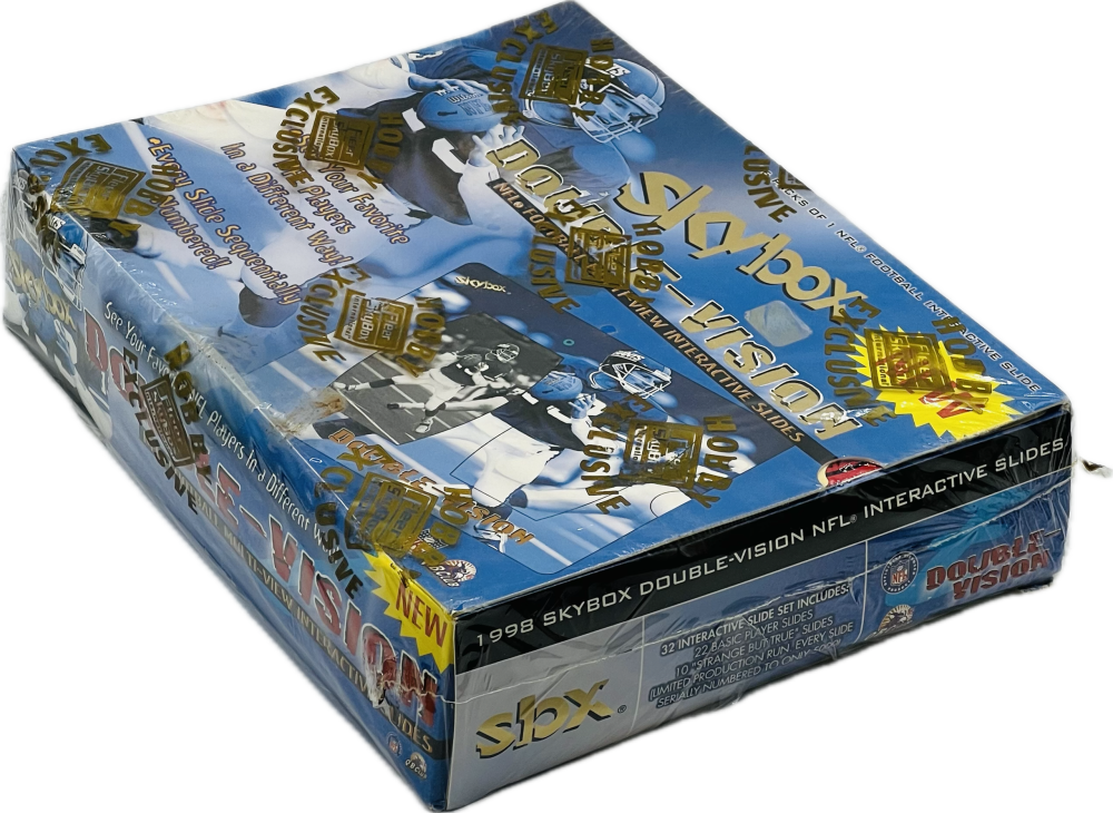 1998 Fleer Skybox Double Vision Football Hobby Box Image 2
