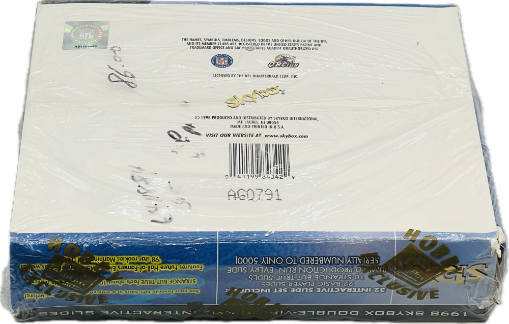 1998 Fleer Skybox Double Vision Football Hobby Box Image 4