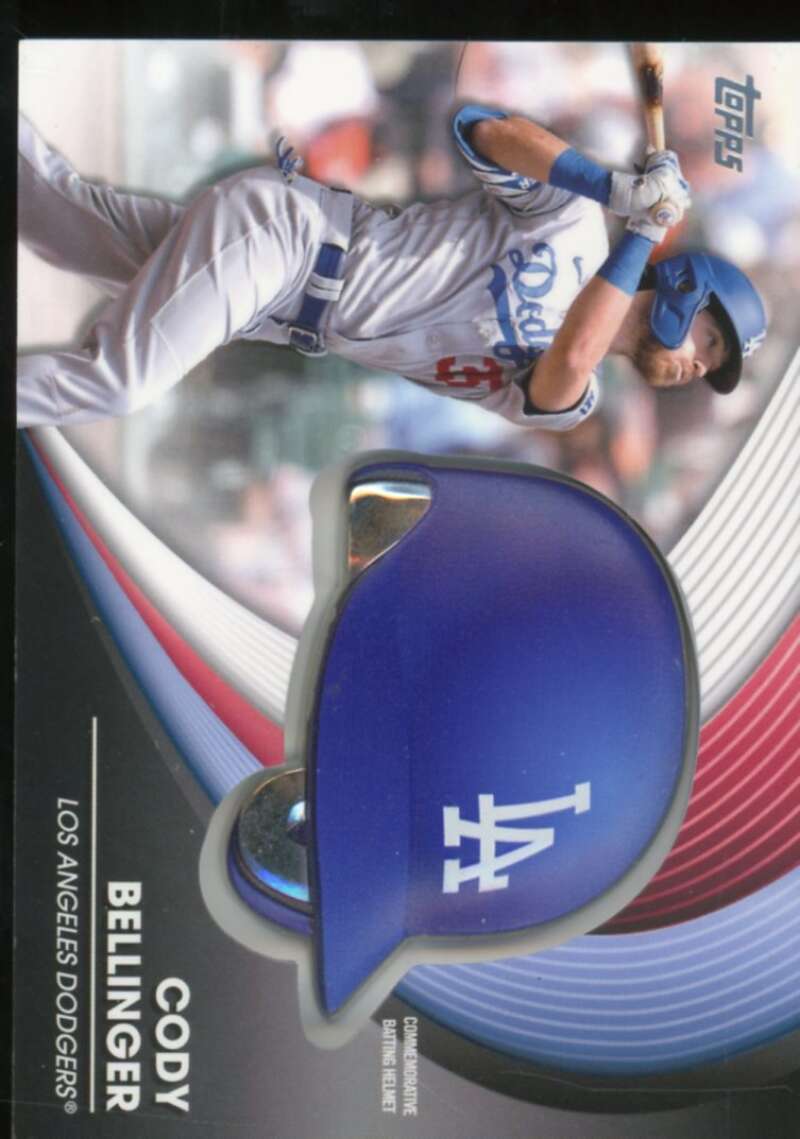 Cody Bellinger Card 2022 Topps Commemorative Batting Helmet Relics #BHCB  Image 1