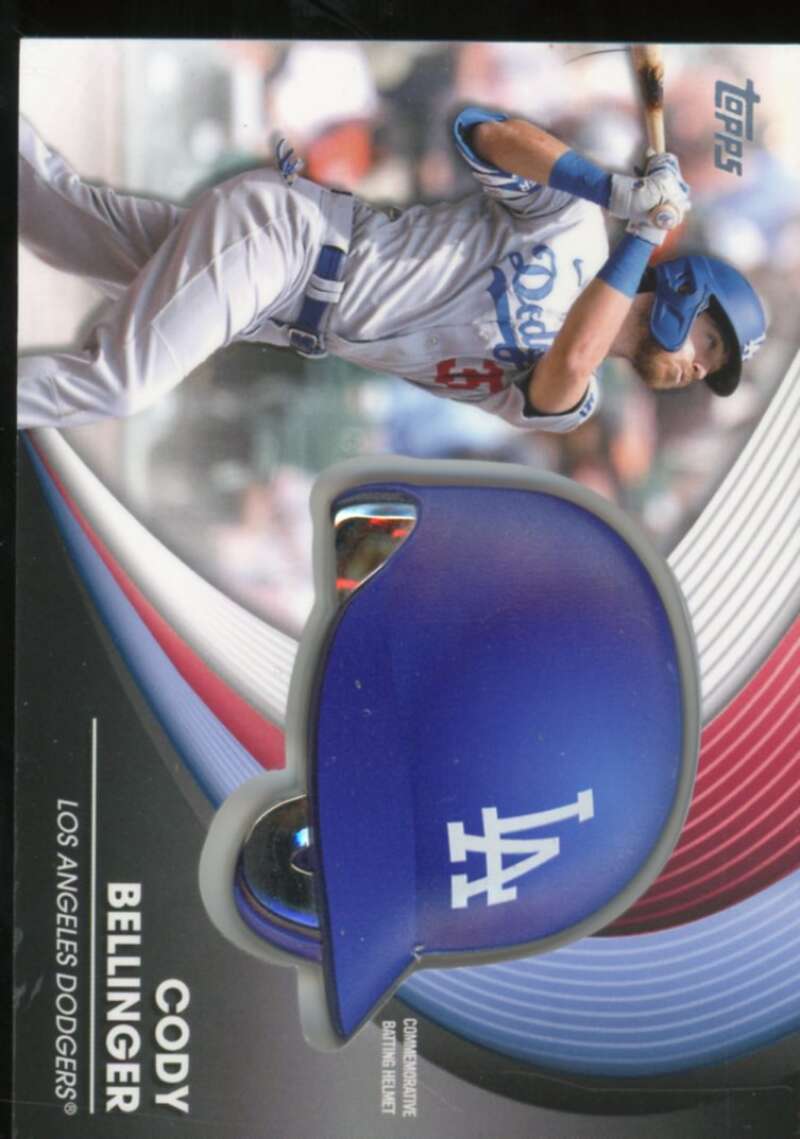 Cody Bellinger Card 2022 Topps Commemorative Batting Helmet Relics #BHCB  Image 1