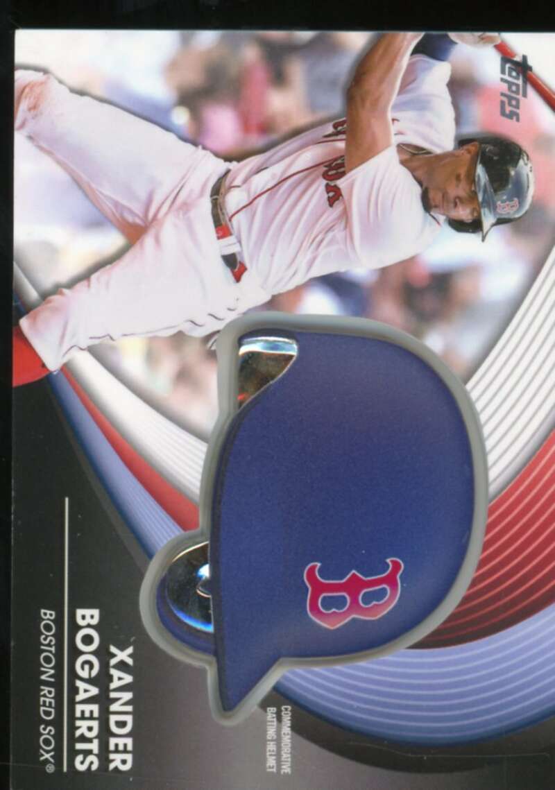 Xander Bogaerts Card 2022 Topps Commemorative Batting Helmet Relics #BHXB  Image 1