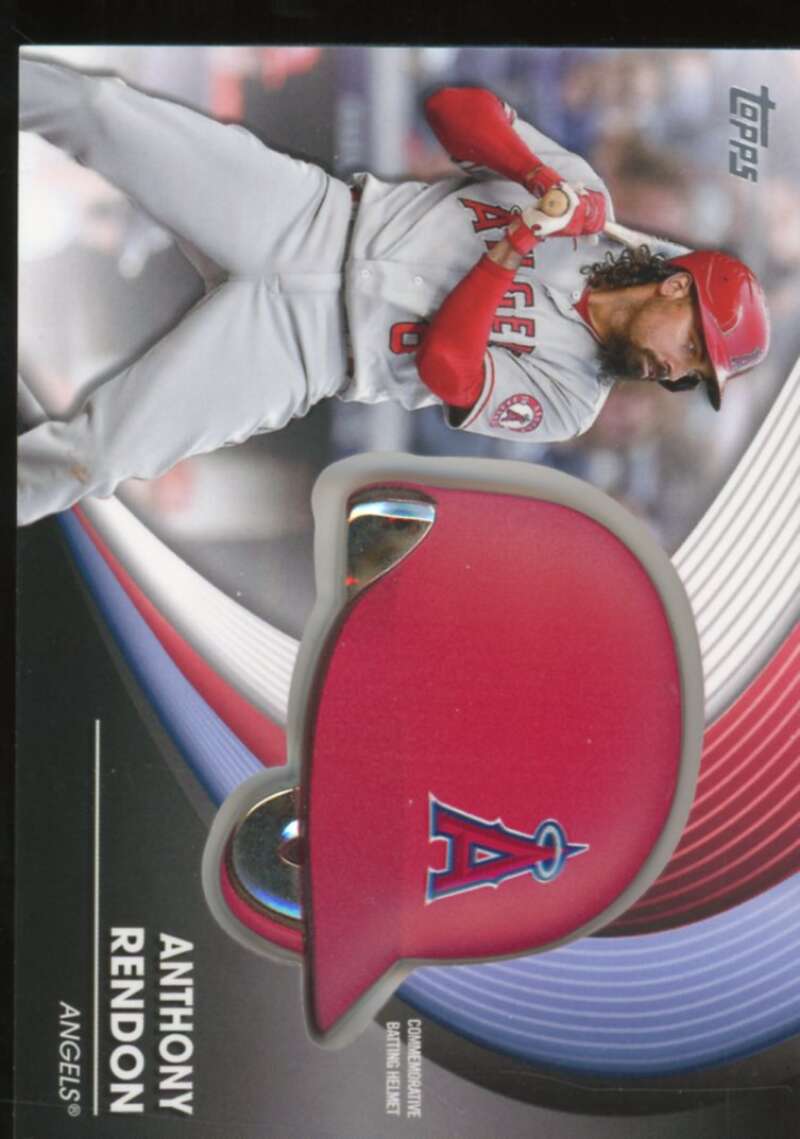 Anthony Rendon Card 2022 Topps Commemorative Batting Helmet Relics #BHARE  Image 1