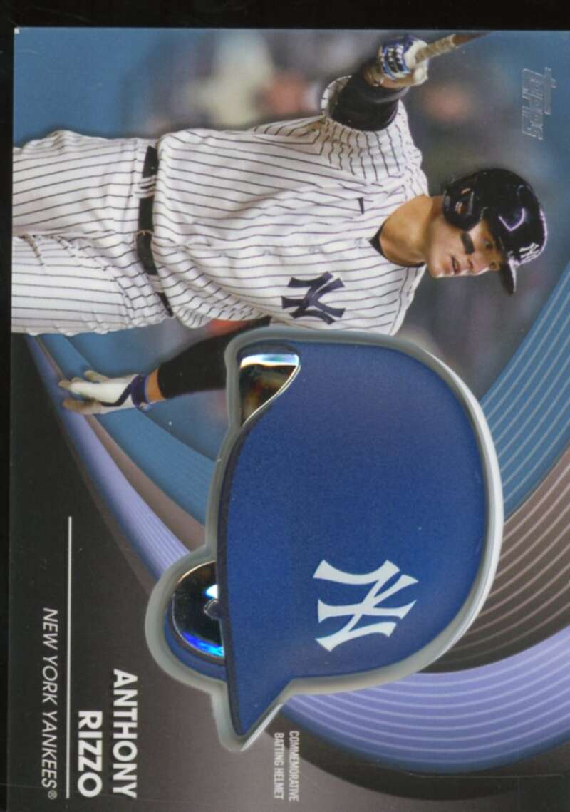 Anthony Rizzo Card 2022 Topps Update Commemorative Batting Helmet #BHAR  Image 1