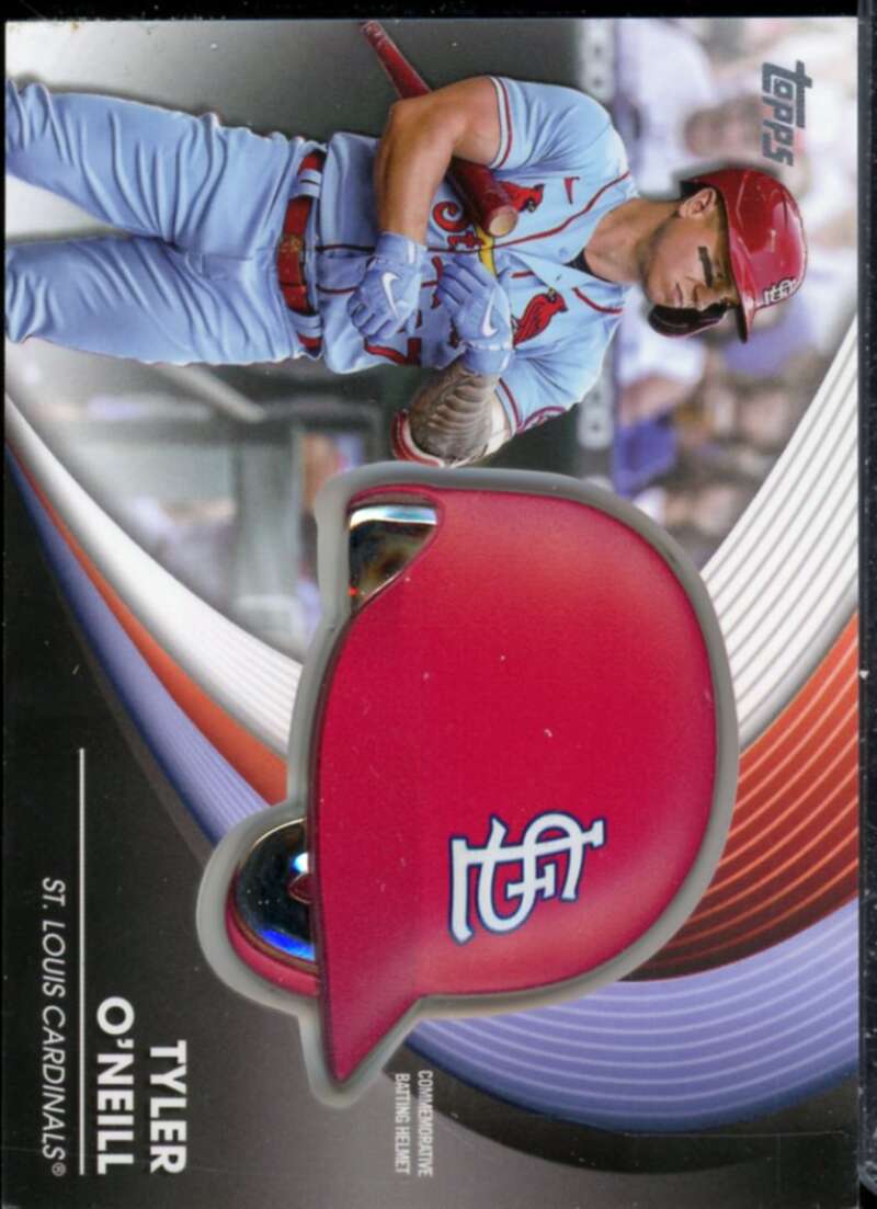 Tyler O'Neill Card 2022 Topps Update Commemorative Batting Helmet #BHTO  Image 1