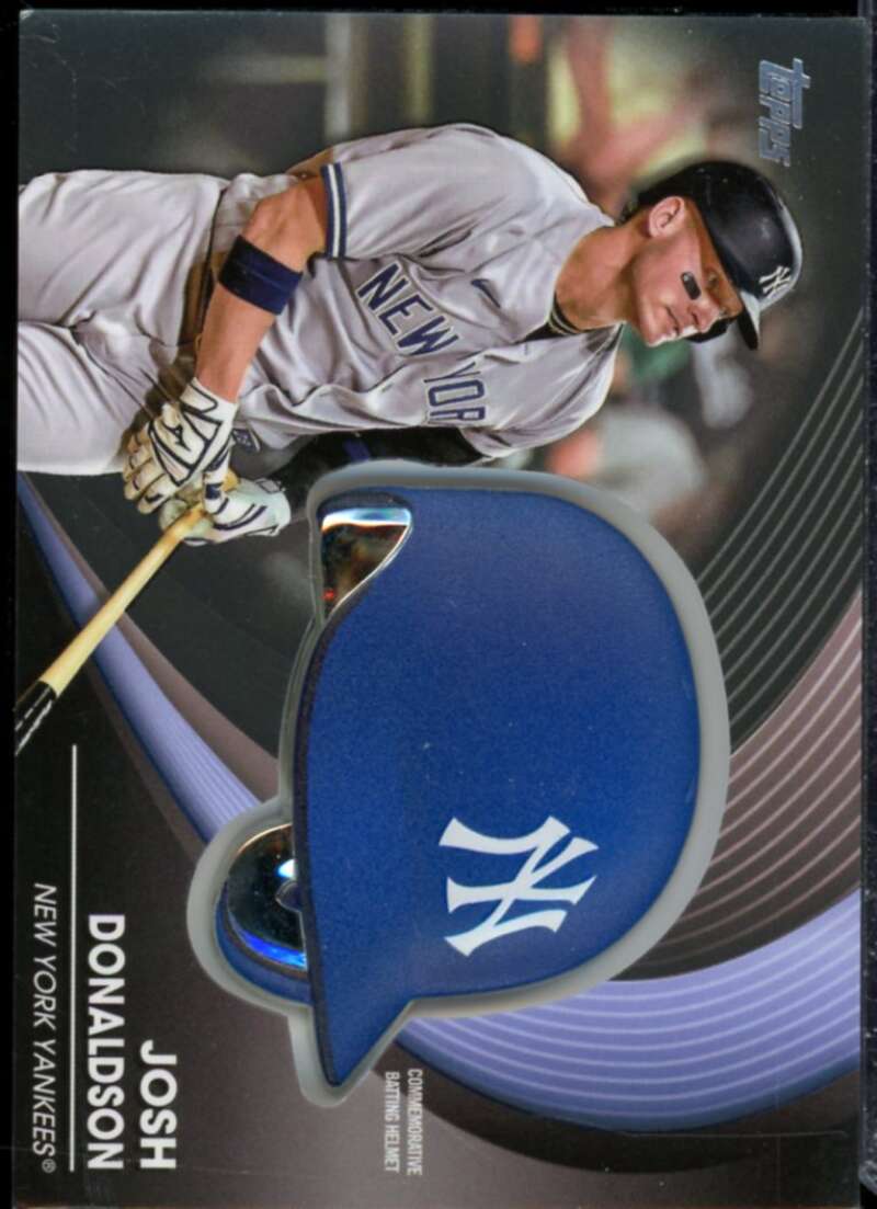 Josh Donaldson Card 2022 Topps Update Commemorative Batting Helmet #BHJD  Image 1