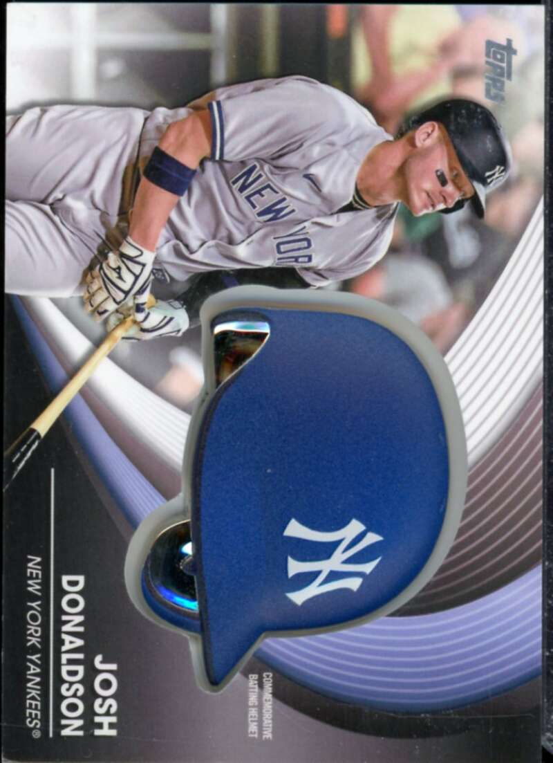 Josh Donaldson Card 2022 Topps Update Commemorative Batting Helmet #BHJD  Image 1