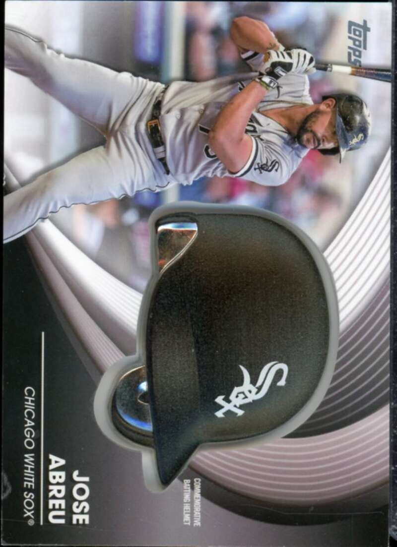 Jose Abreu Card 2022 Topps Commemorative Batting Helmet Relics #BHJAB  Image 1