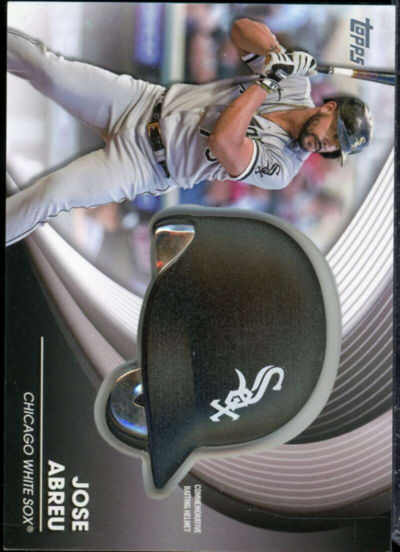 Jose Abreu Card 2022 Topps Commemorative Batting Helmet Relics #BHJAB  Image 1