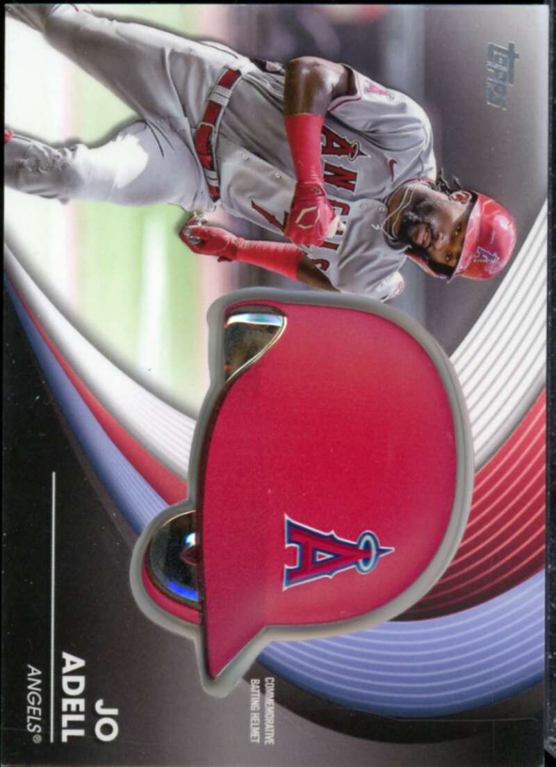 Jo Adell Card 2022 Topps Update Commemorative Batting Helmet #BHJA  Image 1