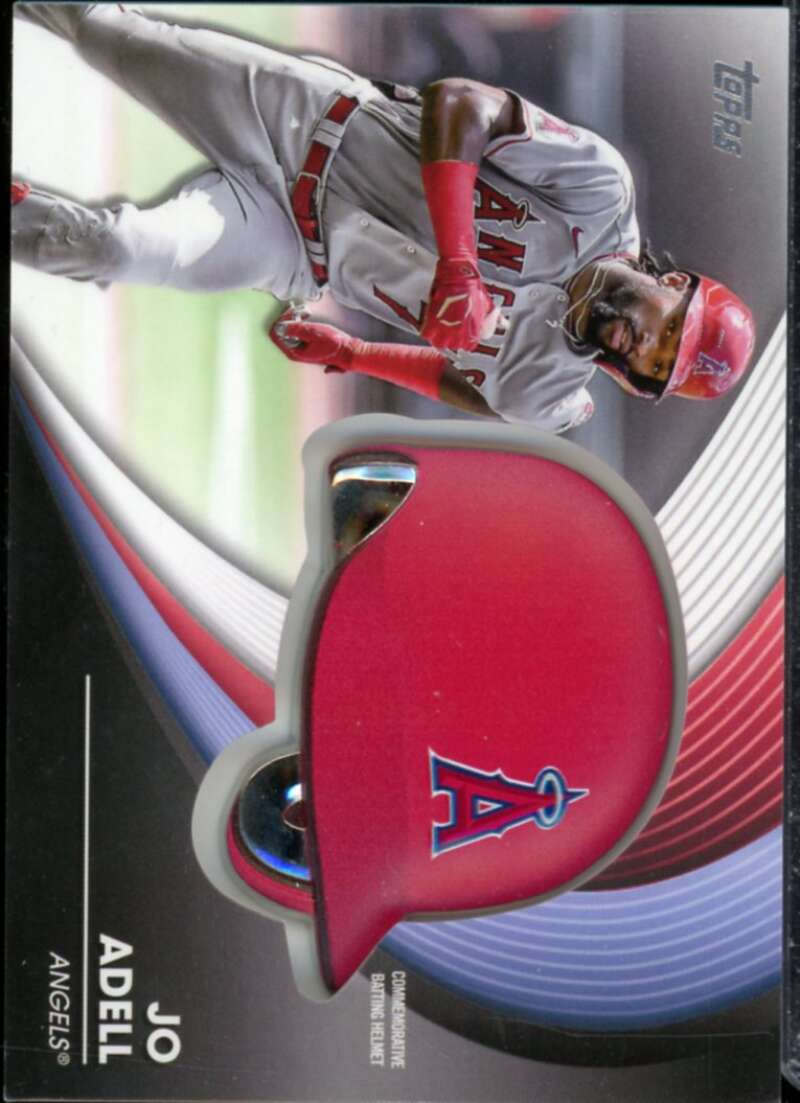 Jo Adell Card 2022 Topps Update Commemorative Batting Helmet #BHJA  Image 1