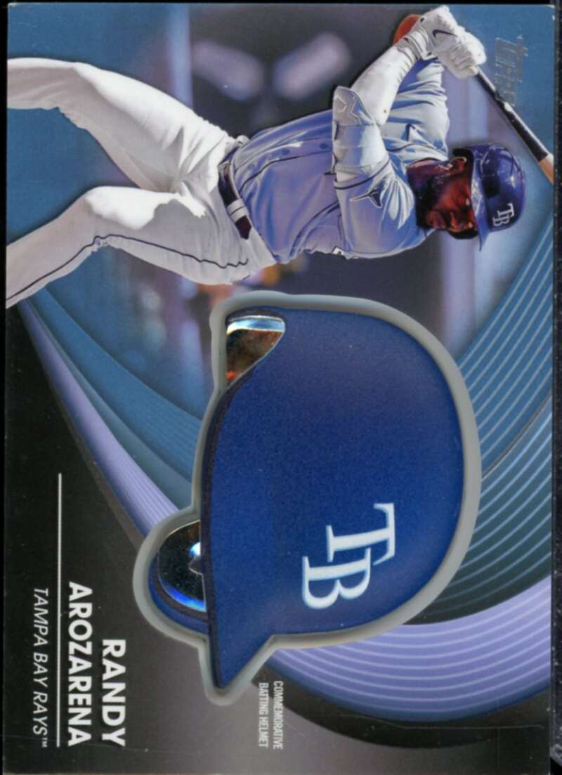 Randy Arozarena Card 2022 Topps Update Commemorative Batting Helmet #BHRA  Image 1