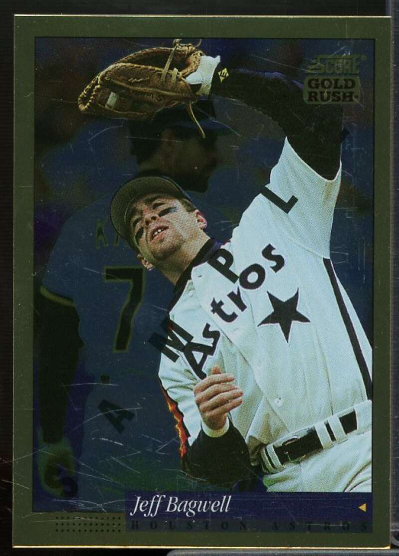 Jeff Bagwell Sample Card 1994 Score Gold Rush #4  Image 1