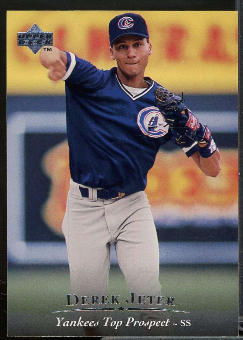 Derek Jeter Card 1995 Upper Deck Minors #1  Image 1