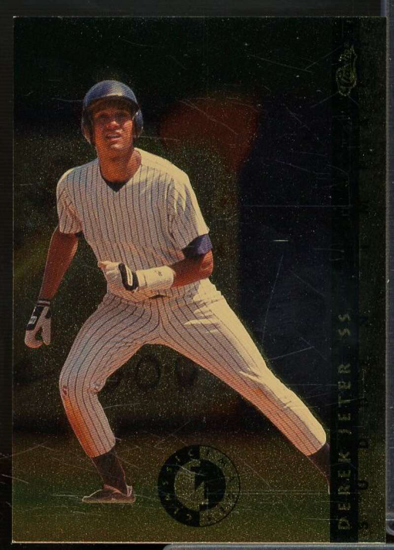 Derek Jeter Rookie Card 1993-94 Images Four Sport Sudden Impact #SI3  Image 1