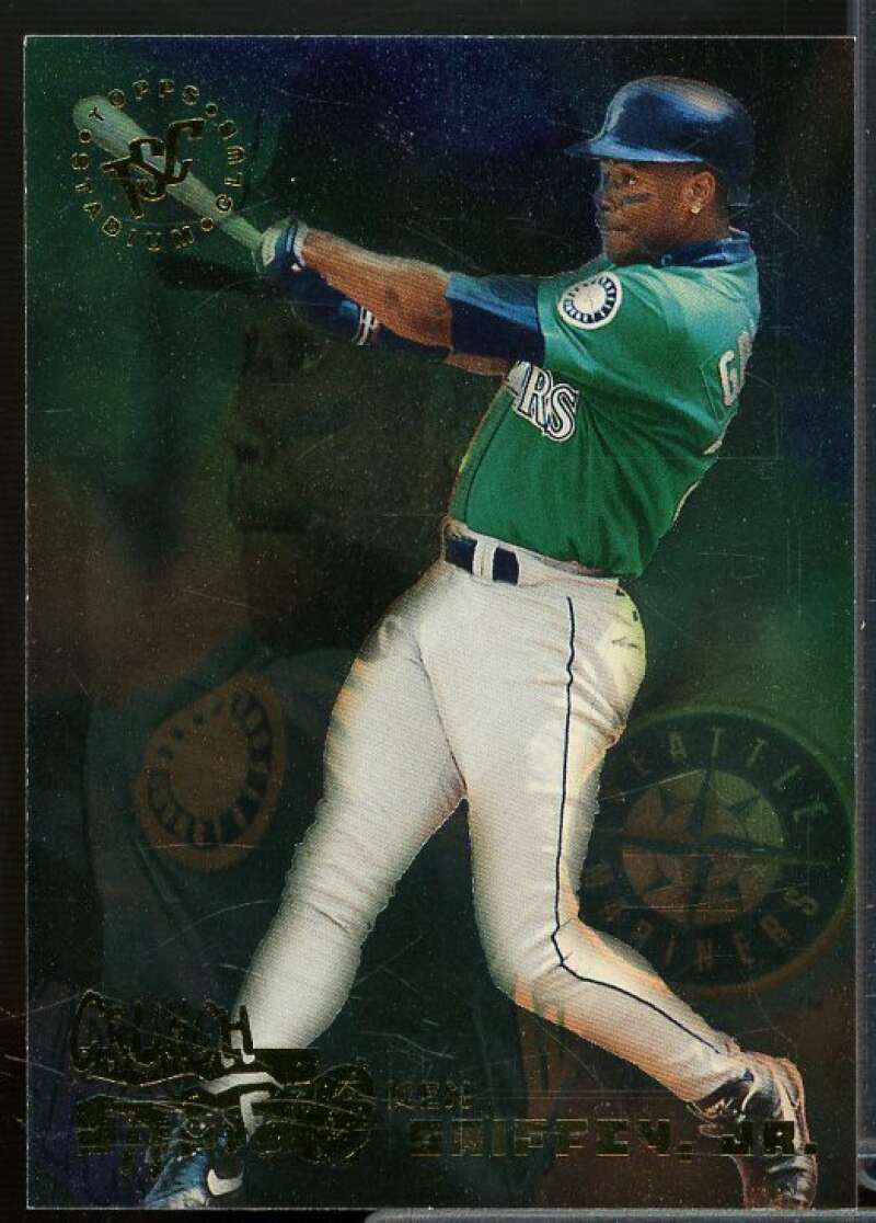 Ken Griffey Jr. Card 1995 Stadium Club Crunch Time #9  Image 1