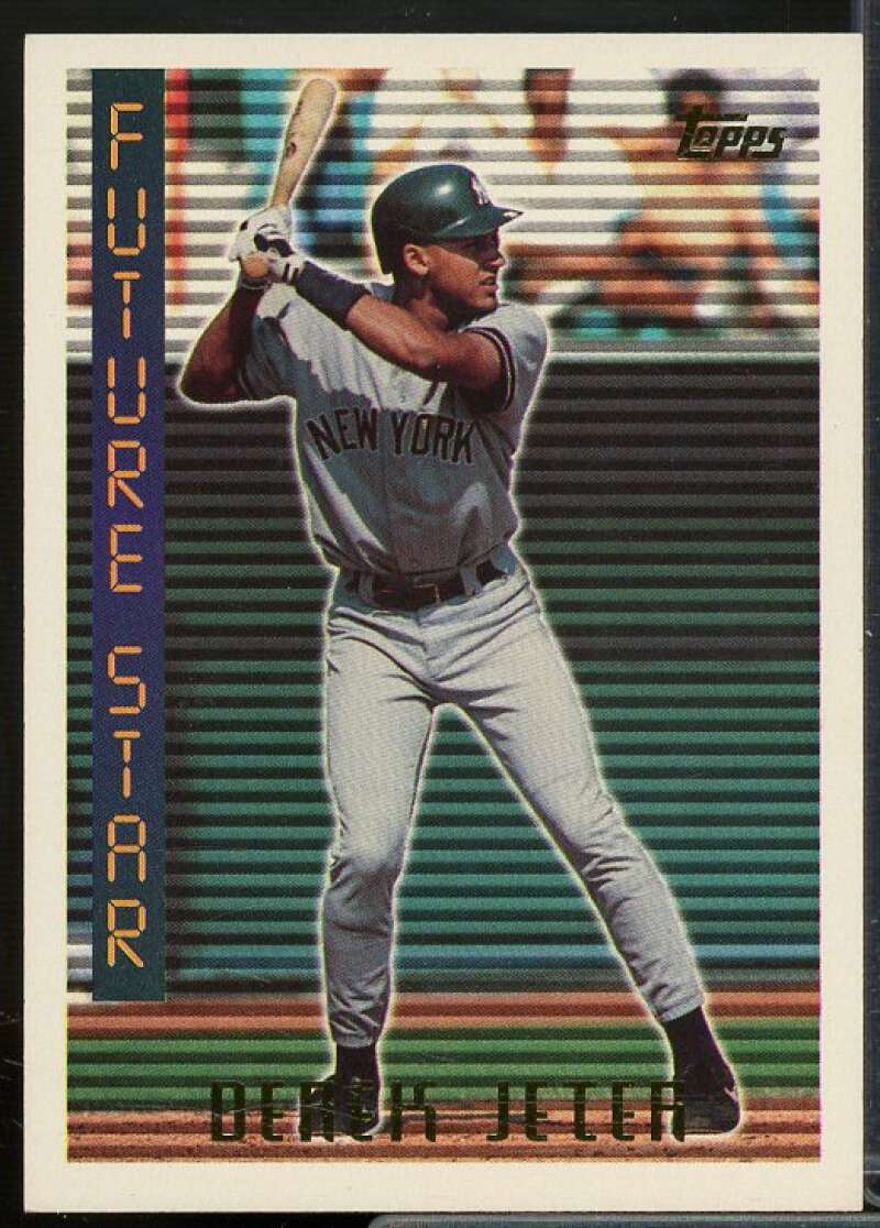 Derek Jeter Future Stars Card 1995 Topps #199  Image 1