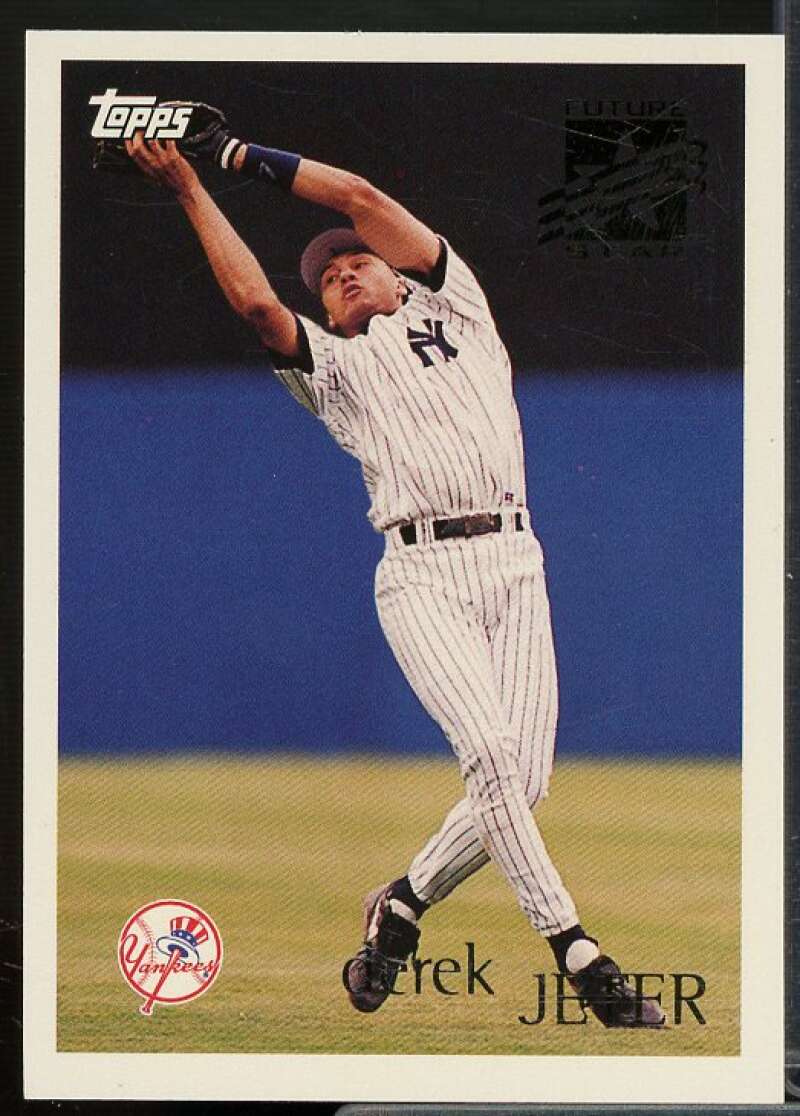 Derek Jeter Future Stars Card 1996 Topps #219  Image 1