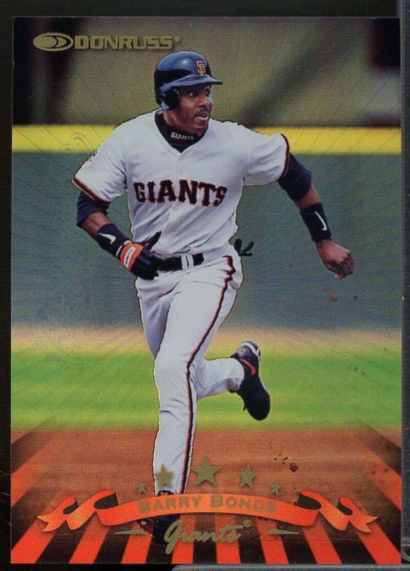 Barry Bonds Card 1998 Donruss Prized Collections Donruss #37  Image 1