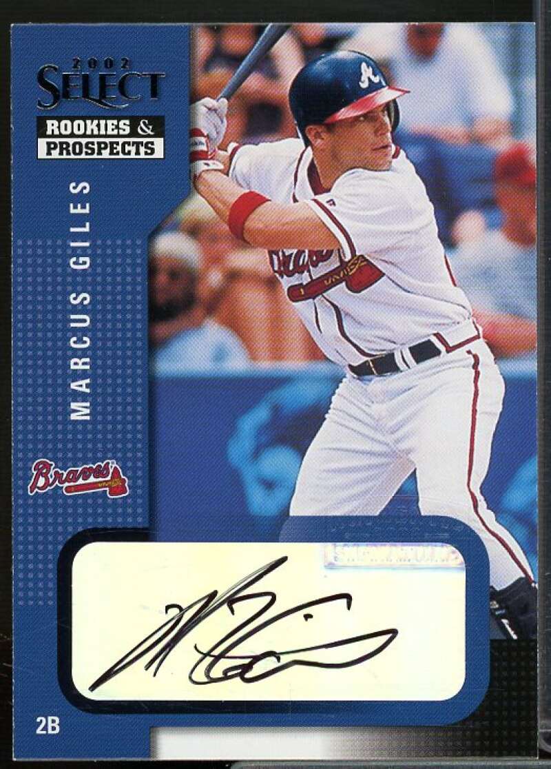 Marcus Giles Rookie Card 2002 Select Rookies and Prospects #67  Image 1
