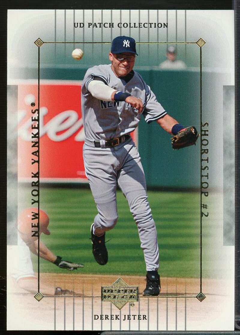 Derek Jeter Card 2003 UD Patch Collection #77  Image 1