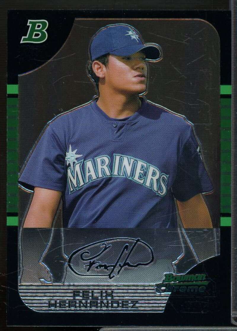 Felix Hernandez Card 2005 Bowman Chrome #150  Image 1