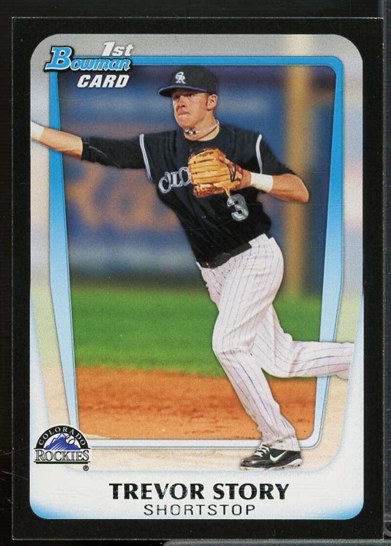 Trevor Story Rookie Card 2011 Bowman Draft Prospects #BDPP84  Image 1