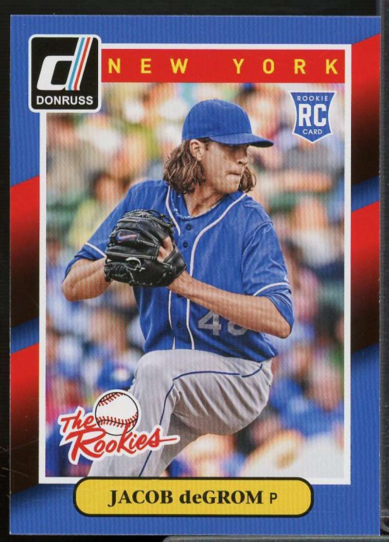 Jacob deGrom Rookie Card 2014 Donruss The Rookies #74  Image 1
