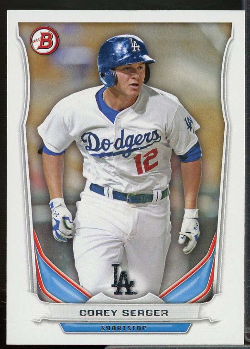 Corey Seager Card 2014 Bowman Draft Top Prospects #TP41  Image 1
