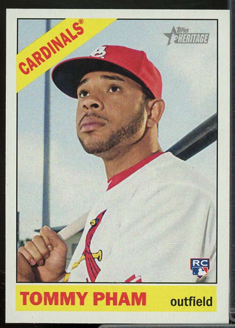 Tommy Pham Rookie Card 2015 Topps Heritage #567  Image 1