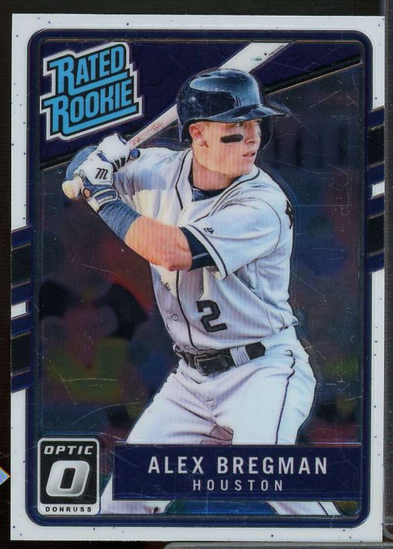 Alex Bregman Rookie Card 2017 Donruss Optic #43  Image 1