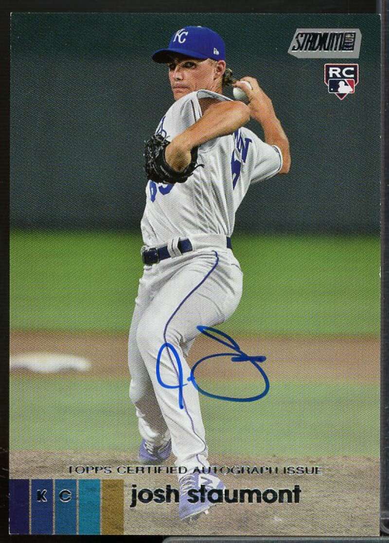 Josh Staumont Rookie Card 2020 Stadium Club Autographs #AJS  Image 1
