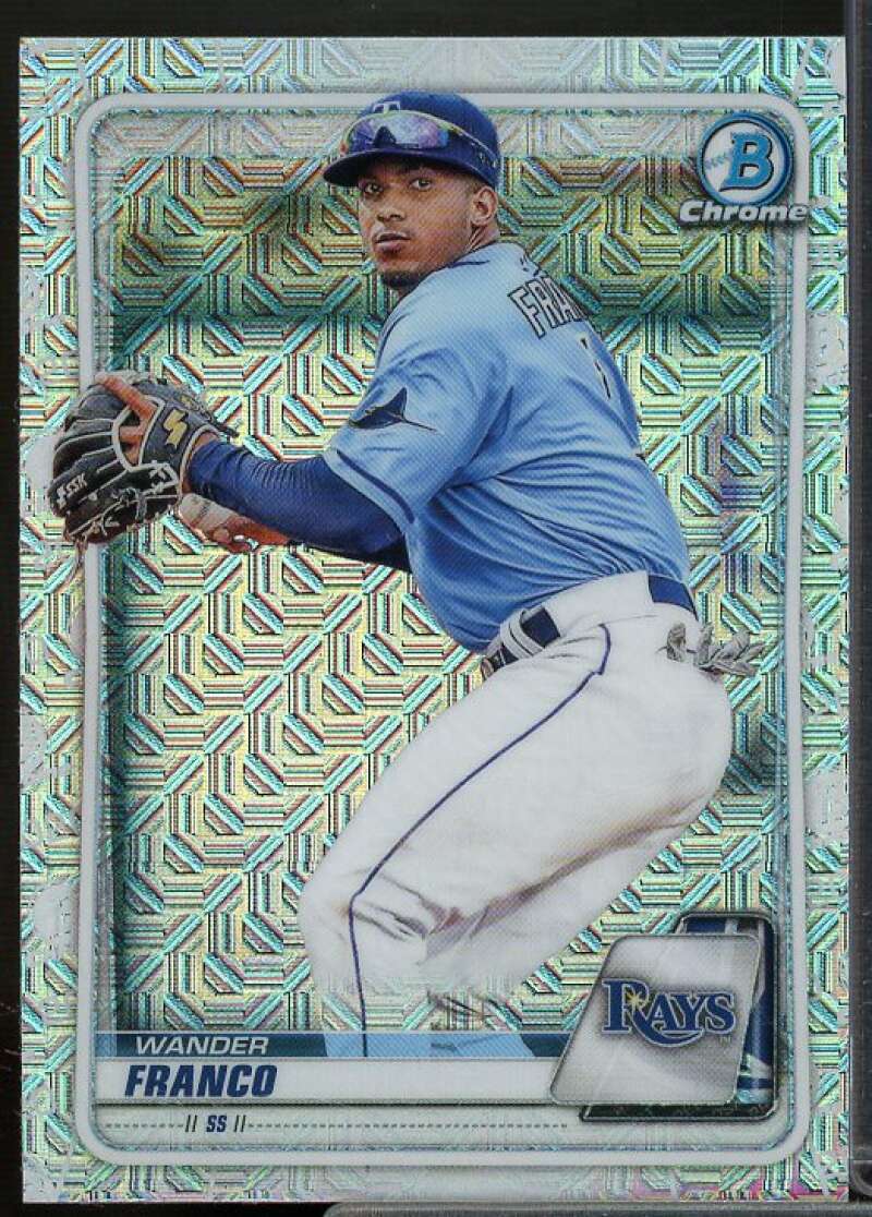 Wander Franco Rookie 2020 Bowman Chrome Mega Box Prospects Refractors #BCP163  Image 1