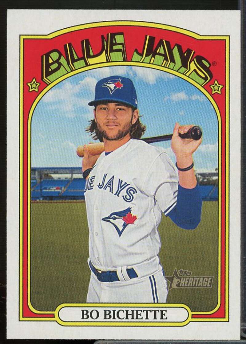 Bo Bichette Rookie Card 2021 Topps Heritage #293  Image 1