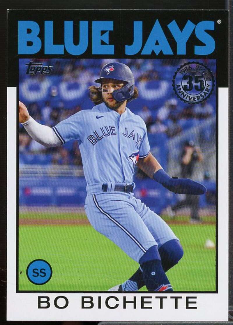 Bo Bichette Card 2021 Topps Update '86 Topps #86B16  Image 1