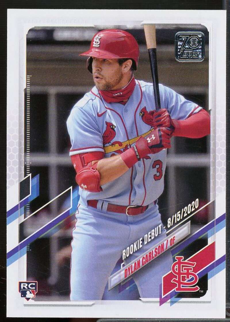 Dylan Carlson Rookie Card 2021 Topps Update #US197  Image 1