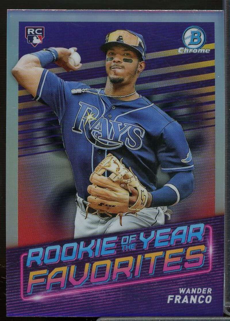 Wander Franco Rookie 2022 Bowman Chrome Rookie of the Year Favorites #ROYF1  Image 1