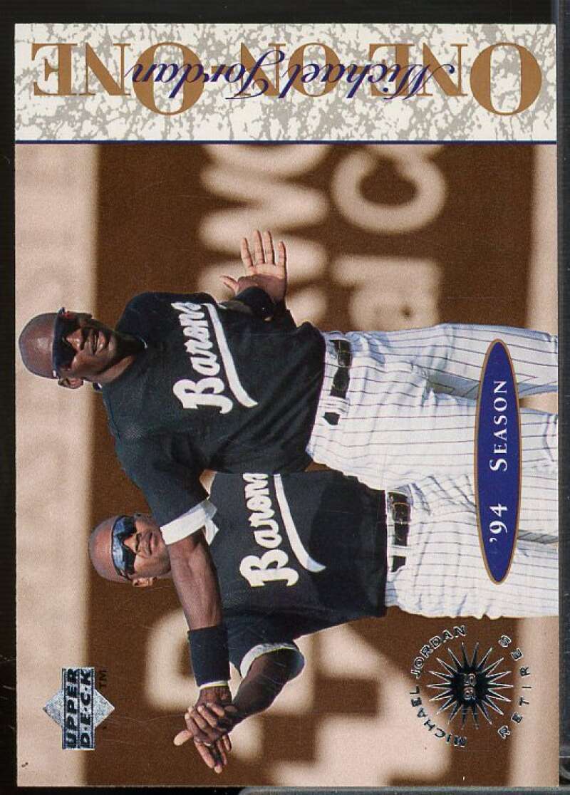 Michael Jordan Baseball Rookie Card 1995 Upper Deck Minors Michael Jordan #7  Image 1