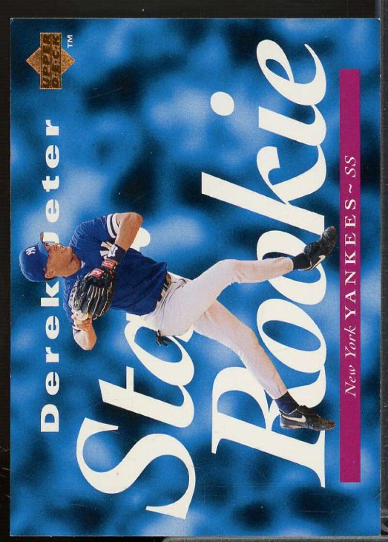 Derek Jeter Star Rookie Card 1995 Upper Deck #225  Image 1