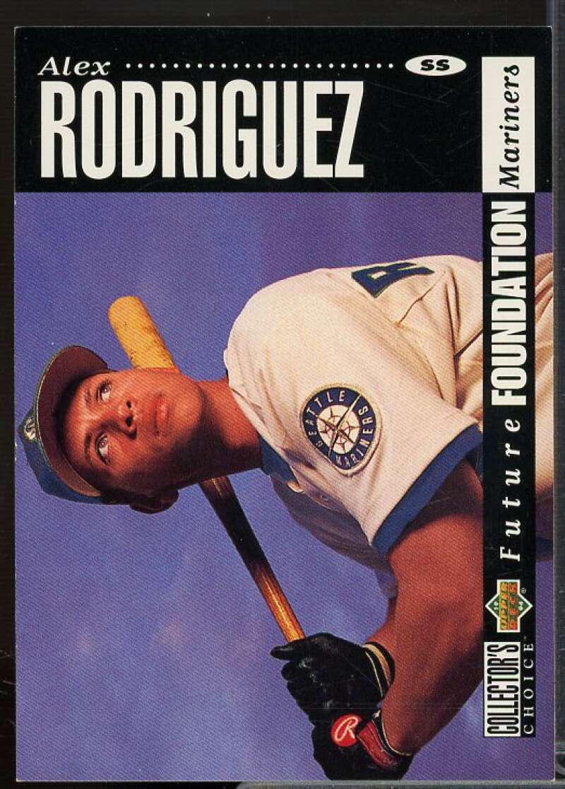 Alex Rodriguez Rookie Card 1994 Collector's Choice #647  Image 1