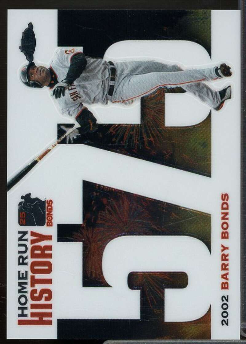 Barry Bonds Card 2005 Topps Chrome Update  Home Run History #575  Image 1