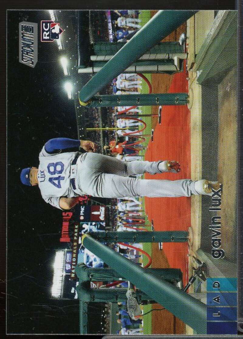 Gavin Lux Rookie Card 2020 Stadium Club #298  Image 1