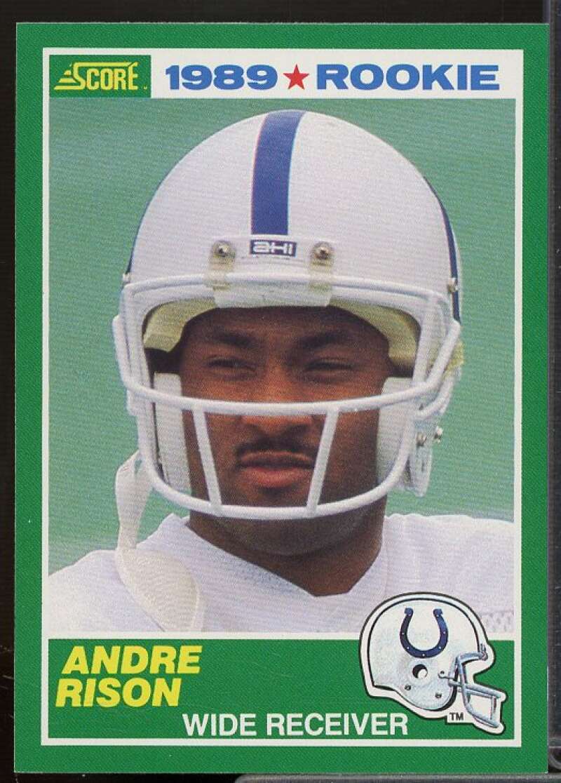 Andre Rison Rookie Card 1989 Score #272  Image 1