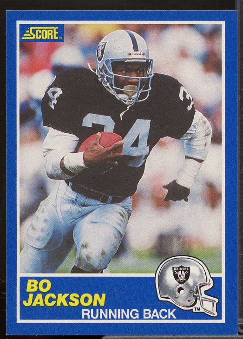 Bo Jackson Card 1989 Score #2  Image 1