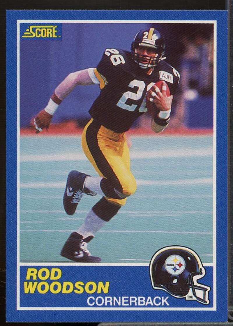 Rod Woodson Rookie Card 1989 Score #78  Image 1