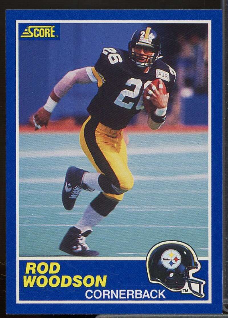 Rod Woodson Rookie Card 1989 Score #78  Image 1