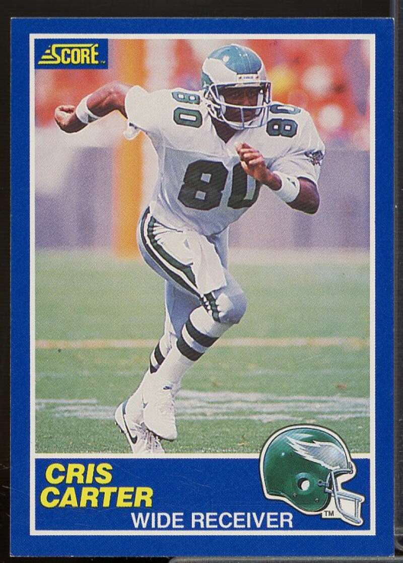 Cris Carter Rookie Card 1989 Score #72  Image 1