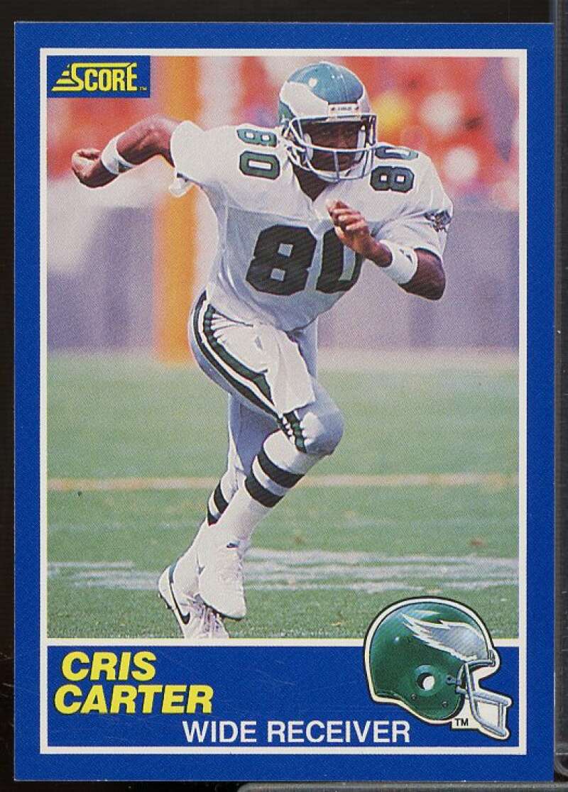 Cris Carter Rookie Card 1989 Score #72  Image 1