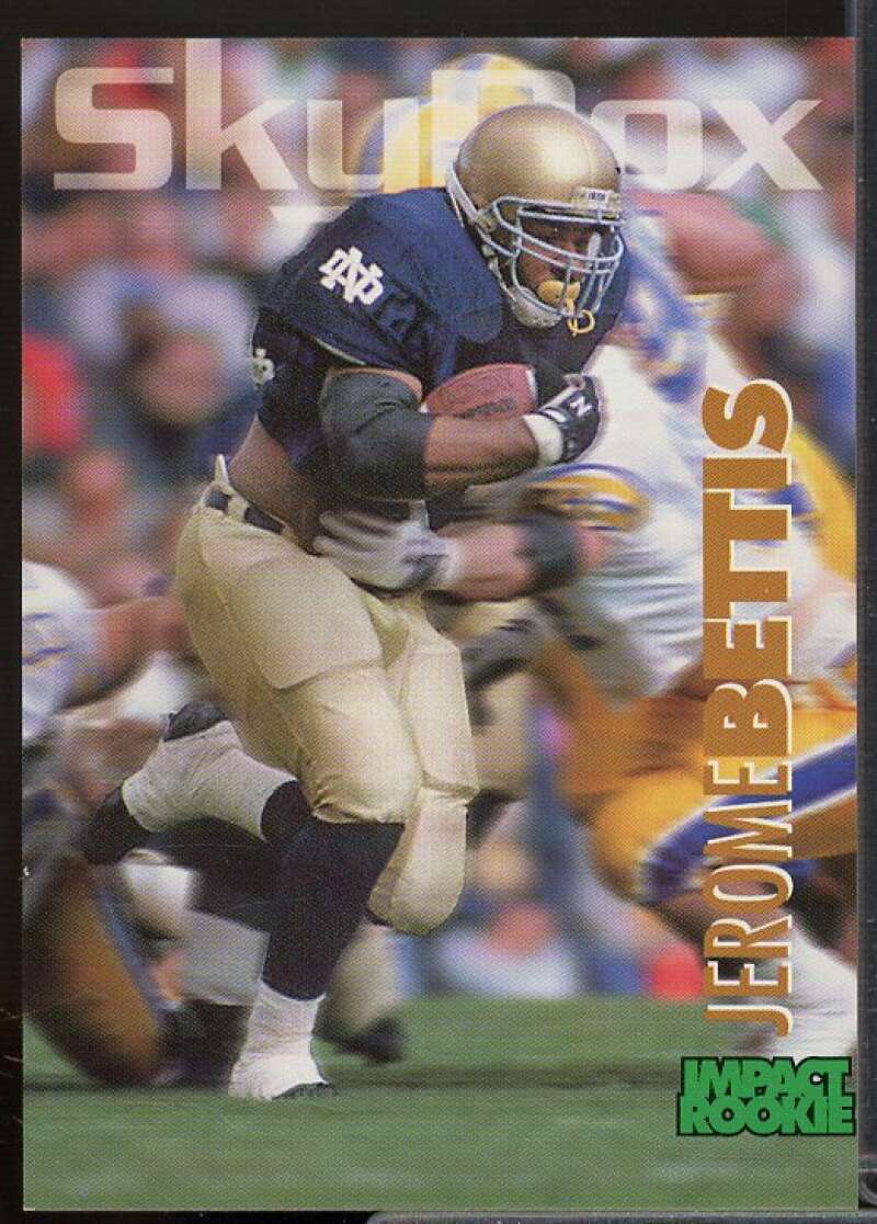 Jerome Bettis Rookie Card 1993 SkyBox Impact #370  Image 1