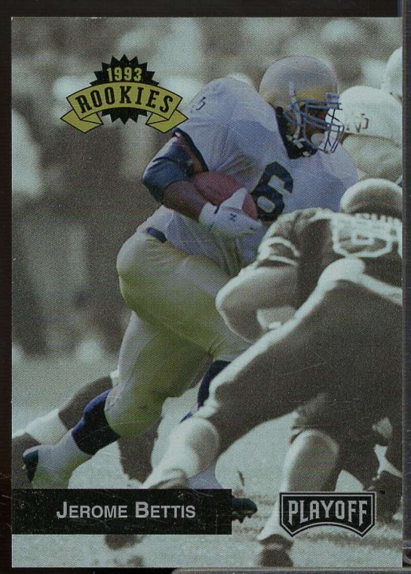 Jerome Bettis Rookie Card 1993 Playoff #294  Image 1