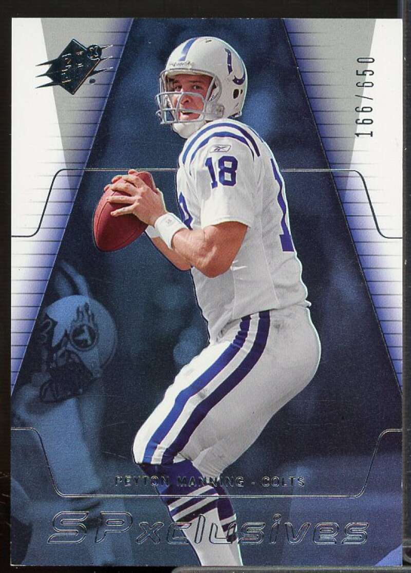 Peyton Manning Card 2006 SPx SPxclusives #EXPM  Image 1